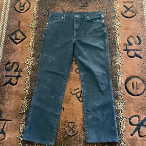 Wrangler Silver Edition Jeans size 36x34 black